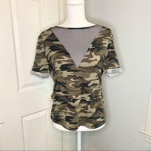3/25$ Camo Short Sleeve Shirt